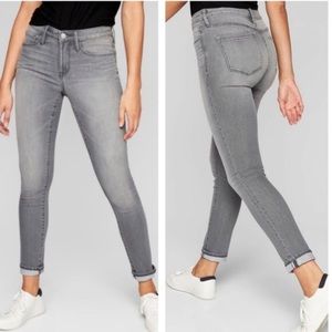 ATHLETA Sculptex Grey Wash Skinny Jeans Sz 8